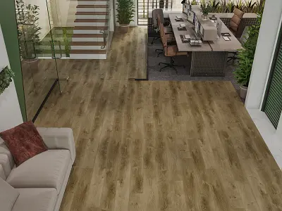 Кварцвиниловая плитка Alpine Floor Liberty Loose Lay ECO 23-3 Дуб Натуральный Отбеленный толщина 0.5 см 43 класс 1227х187 - фото 4