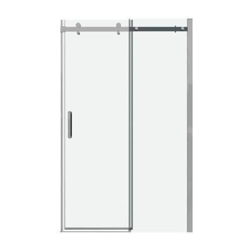 Душевая дверь Grossman Classic 100.K33.04.160.10.00 160х195 стекло прозрачное профиль хром