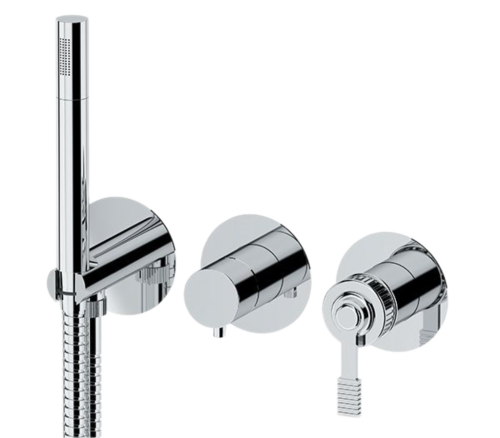 Смеситель для душа Remer Atelier AL97D3P встраиваемый в стену хром