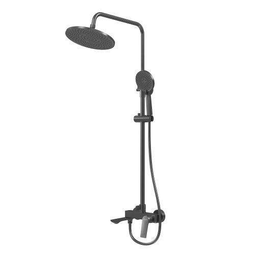 Душевая стойка Grossman Galaxy 500.K35.01.420 настенная цвет черный