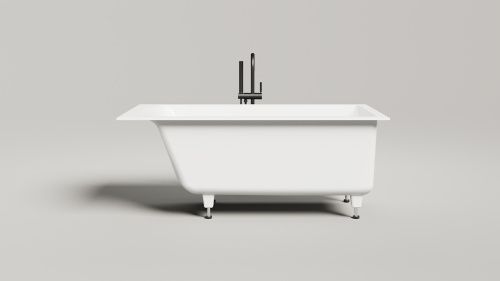 Ванна из искусственного камня Salini CASCATA 105021M 150х70 встраиваемая прямоугольная