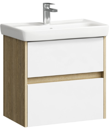 Тумба под раковину Aqwella Y CI0106DB 60х30 подвесная цвет коричневый