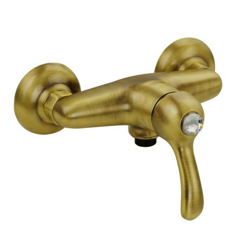 Смеситель для душа Migliore LEM SWAROVSKI 18876 настенный бронза