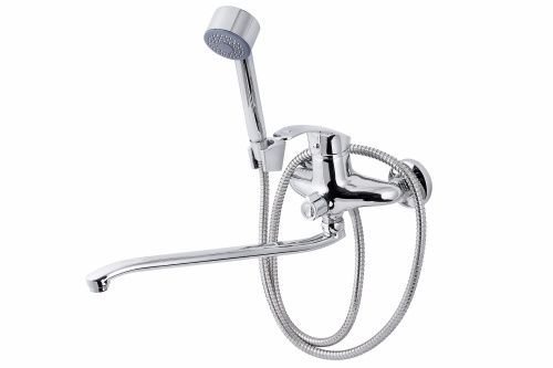 Смеситель для ванны и душа FAUZT FZs-888-133 настенный хром