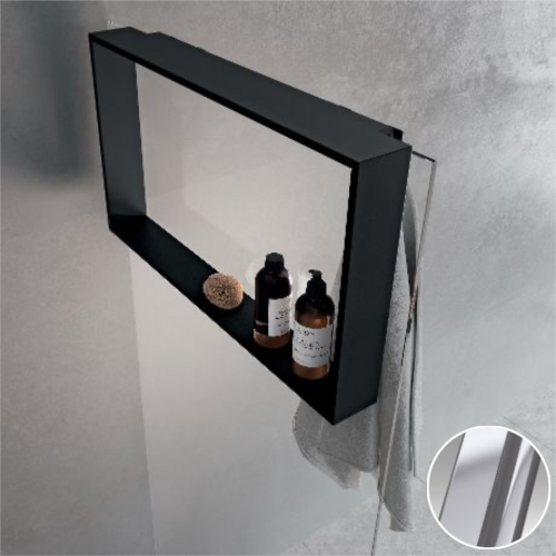 Полка в ванную комнату Novellini Frame Accessories R90AKFPO4070-B