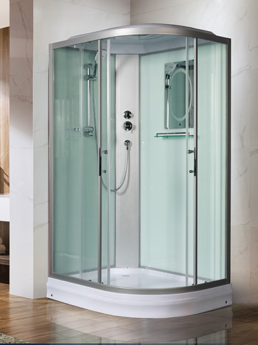 Душевая кабина WeltWasser WW500 10000003235 90х120 асимметричная с крышей ориентация левая