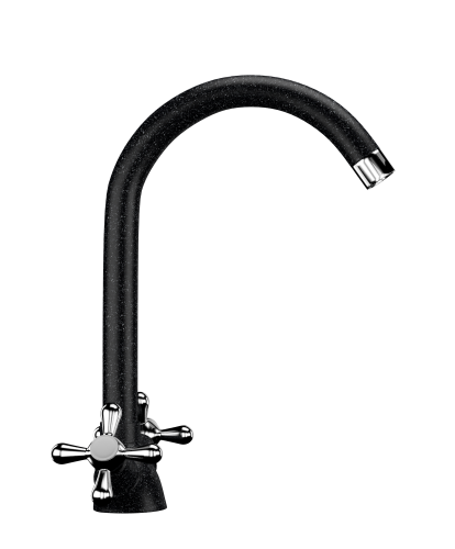 Смеситель для кухни Ulgran Classic U-012-308 на мойку черный