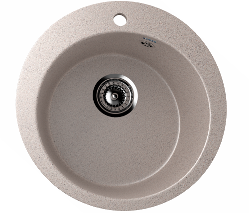 Кухонная мойка Ulgran Classic U-405-302 50х50 цвет бежевый