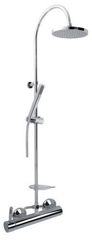 Душевая стойка Webert RI870105015 настенная цвет хром