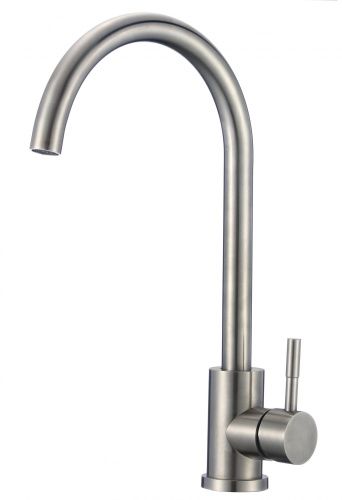 Смеситель для кухни Savol S-SUS3002 на столешницу сатин