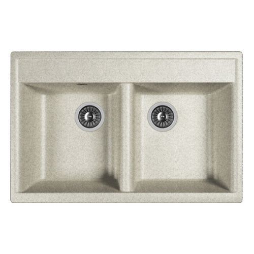 Кухонная мойка Dr.Gans Астра 780 25.060.E0780.408 80х50 цвет серый поверхность матовая