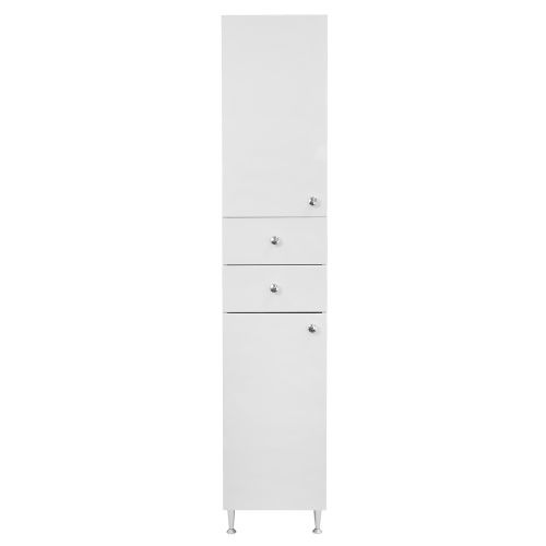 Шкаф-пенал Loranto Моника CS00046816 40х180 напольный цвет белый