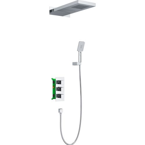 Душевая система Timo Petruma SX-5039/00SM встраиваемая в стену цвет хром с термостатом