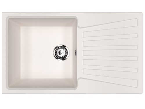 Кухонная мойка Ulgran Classic U-703-331 85х50 цвет белый