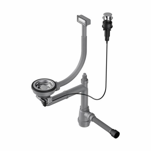 Слив-перелив Omoikiri WK-1-A 4956468 нержавеющая сталь