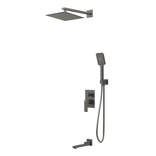 Душевая система Grossman Style 501.K35.05.420 встраиваемая в стену цвет черный