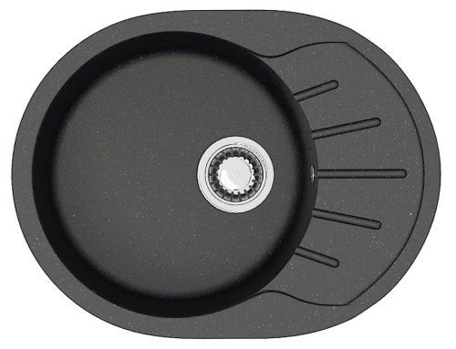 Кухонная мойка Azario Light CS00079920 60х45 цвет черный