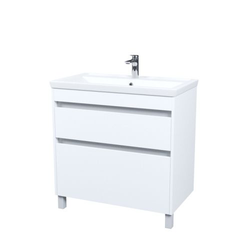 Тумба с раковиной Iddis Zodiac X ZDX80WFi95K 80х50 напольная цвет белый