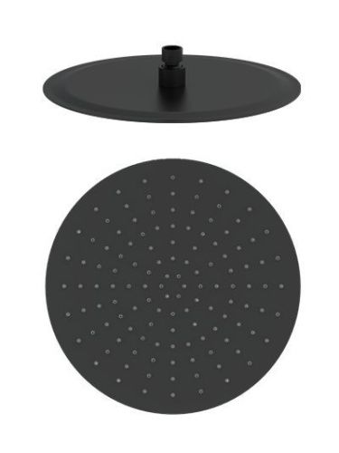 Верхний душ Wonzon & Woghand WW-88DP04-MB 30х30 черный