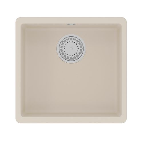 Кухонная мойка LeMark Sinara 440-u 9910072 45х40 цвет бежевый поверхность матовая