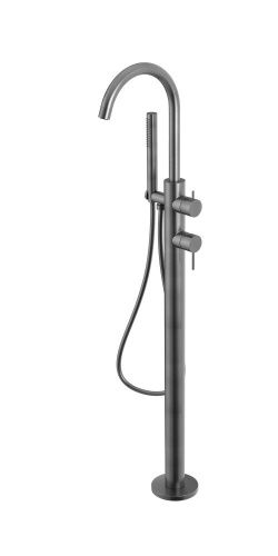 Смеситель Oioli Micro MIEP008RO/C97 напольный оружейная сталь