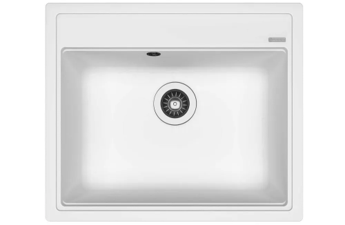 Кухонная мойка Florentina Липси 600 20.120.D0600.207 60х50 цвет белый поверхность матовая