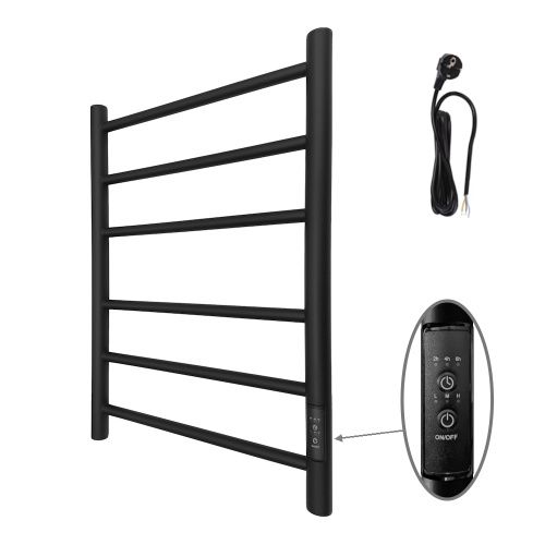 Полотенцесушитель электрический Маргроид Вид 10 10-6040-1049-9005R 45х60 черный