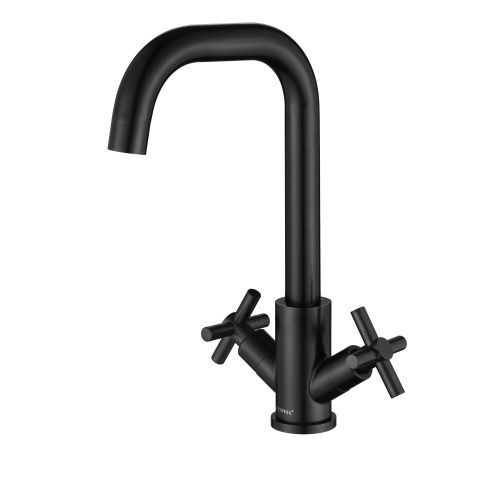 Смеситель Fmark FS8412H на мойку черный