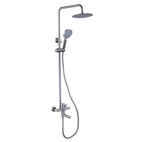 Душевая стойка Fashun A52401N-1 настенная цвет серый