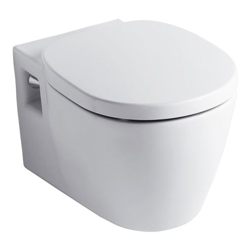 Чаша унитаза подвесная Ideal Standard CONNECT E781901 цвет белый без сиденья каскадный смыв