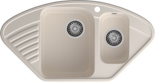 Кухонная мойка Granfest Quarz 14 белый 95х50 цвет белый поверхность матовая