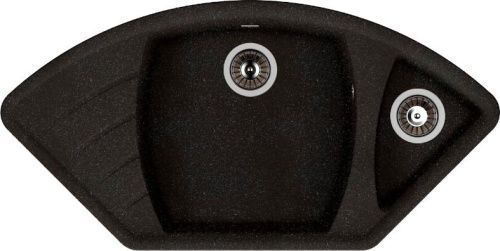 Кухонная мойка Dr.Gans Габи 25.050.E1015.407 100х50 цвет черный поверхность матовая