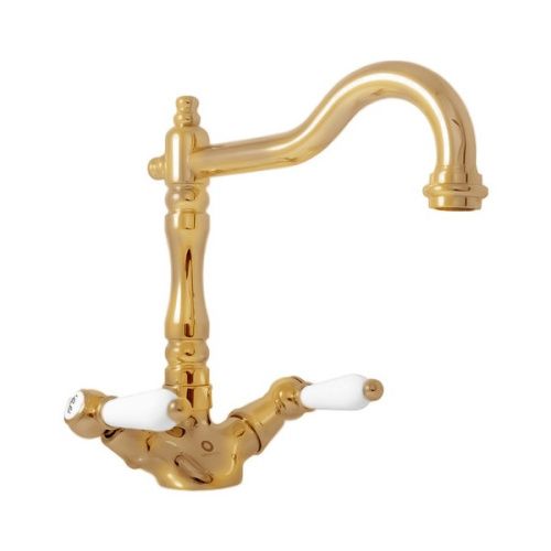 Смеситель для кухни RavSlezak MK520.5/8Z на мойку золото