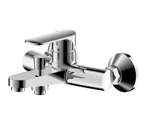 Смеситель Bravat LOUISE F6191183CP-01-RUS настенный хром