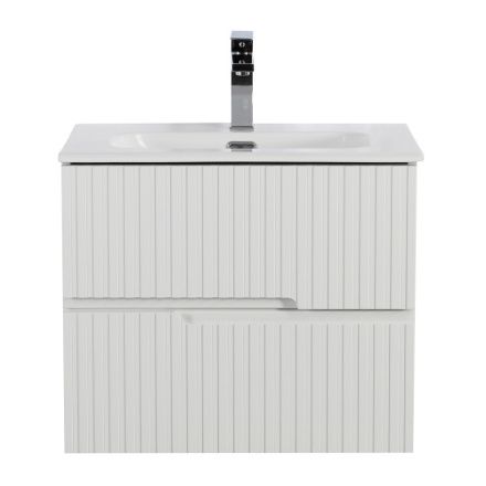 Тумба под раковину Cezares DUET DUET-N-600-2C-SO-BL 60х50 подвесная цвет белый