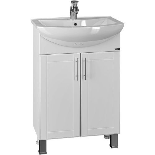 Тумба под раковину СанТа Дублин 223006 60х30 напольная цвет белый