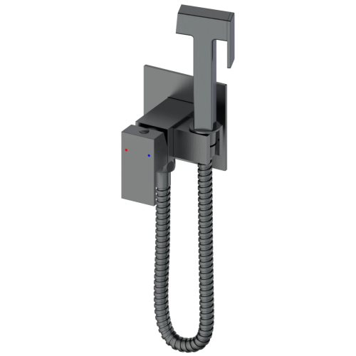 Гигиенический душ со смесителем Wonzon & Woghand WW-88829903-BGM серый