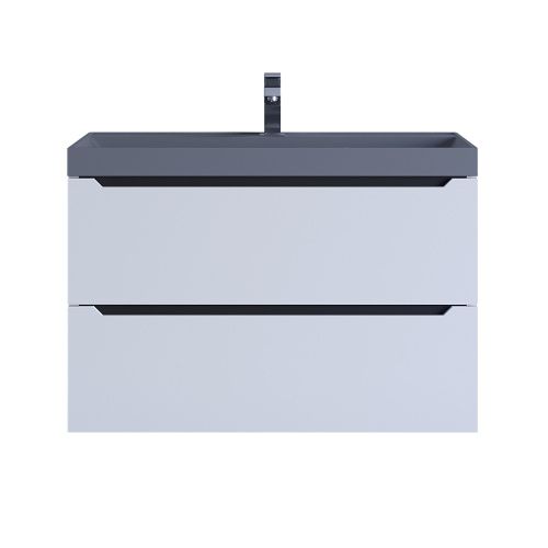 Тумба с раковиной Uperwood Tanos-Classic Quartz 3930421702 80х50 цвет белый