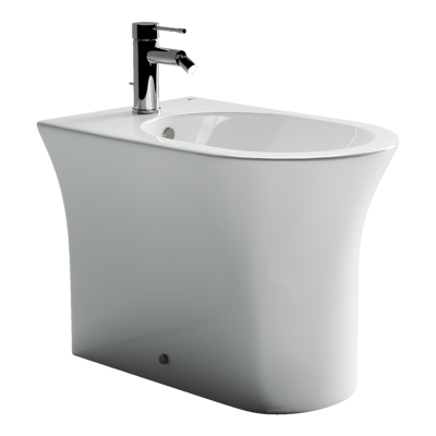 Биде напольное Ceramica Nova STAR CN1906 цвет белый
