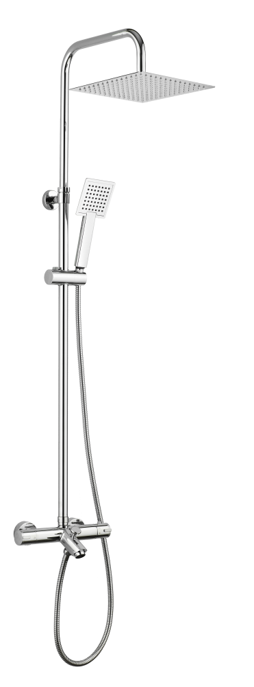 Душевая стойка AQG 20WBC25OLB02 настенная цвет хром