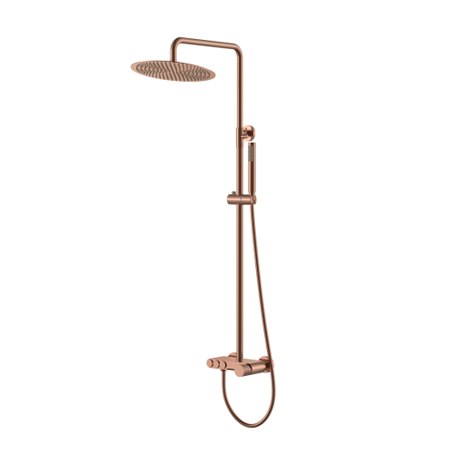 Душевая стойка Boheme Stick 128-CB.2 настенная цвет медь