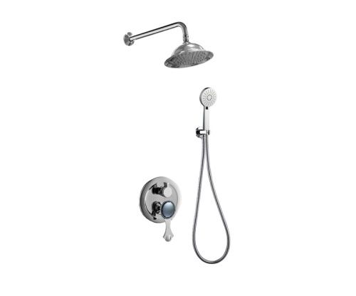 Душевая система Bronze de Luxe NT800/B03-2 встраиваемая в стену цвет хром