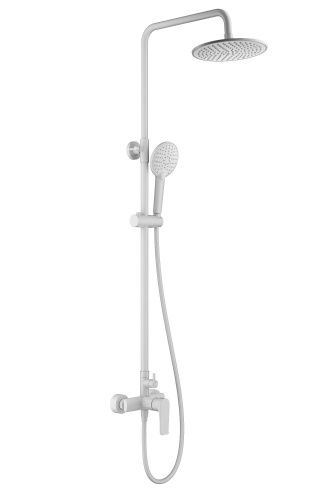 Душевая стойка Wonzon & Woghand WW-A30103-MW настенная цвет белый