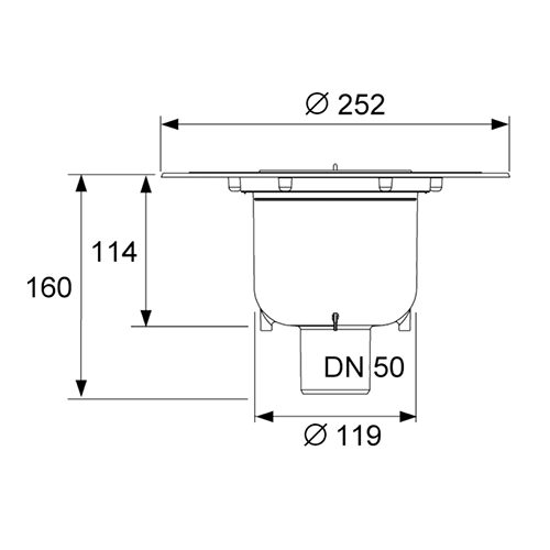 Сифон для душевого трапа Tece TECEdrainpoint S 3601600 - фото 2