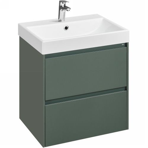 Тумба под раковину Roca Ona A857613513 60х50 подвесная цвет зеленый