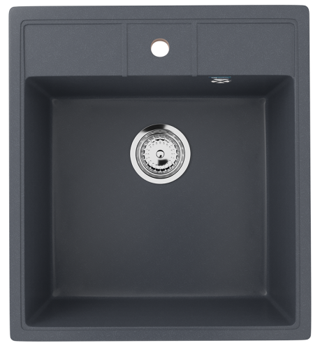 Кухонная мойка Ulgran Classic U-406-343 45х50 цвет серый
