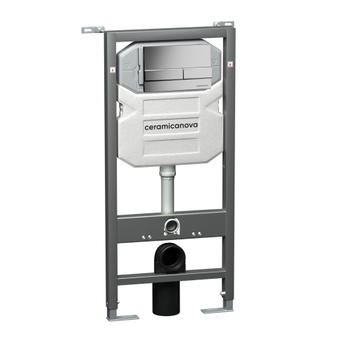 Инсталляция для унитаза с кнопкой Ceramica Nova Envision/Flat CN1002M