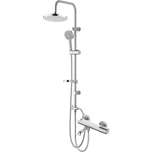 Душевая стойка Orange PURE M02-912cr настенная цвет хром