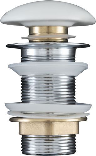 Донный клапан для раковины Aquanet 00330951 белый