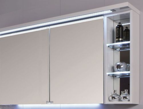 Зеркало-шкаф Puris Crescendo S2A43926R(121) 90х70 подвесной цвет серый